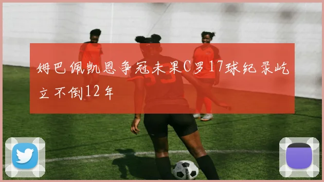 姆巴佩凯恩争冠未果C罗17球纪录屹立不倒12年